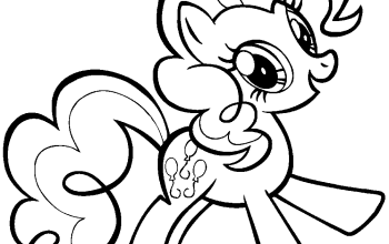 Pinkie Pie Coloring Book A Creative Project