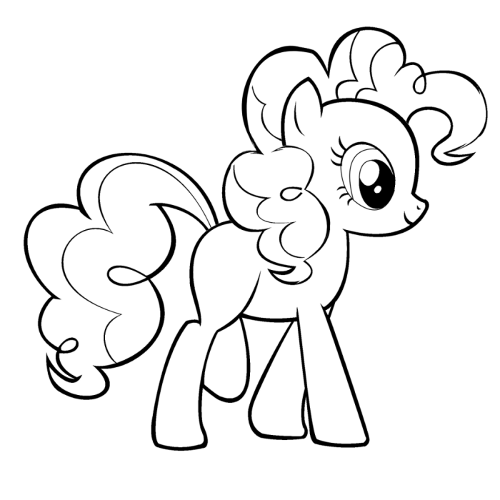 Pony coloring little pages old pie pinkie kids printable color websites print adults getcolorings flickr pdf getdrawings amp