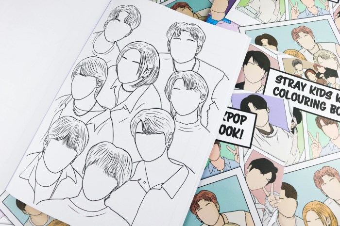 Coloring pages kpop books to read skz