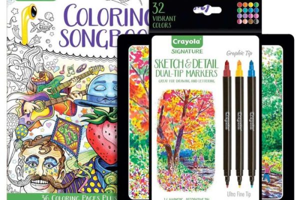 Best coloring books for markers