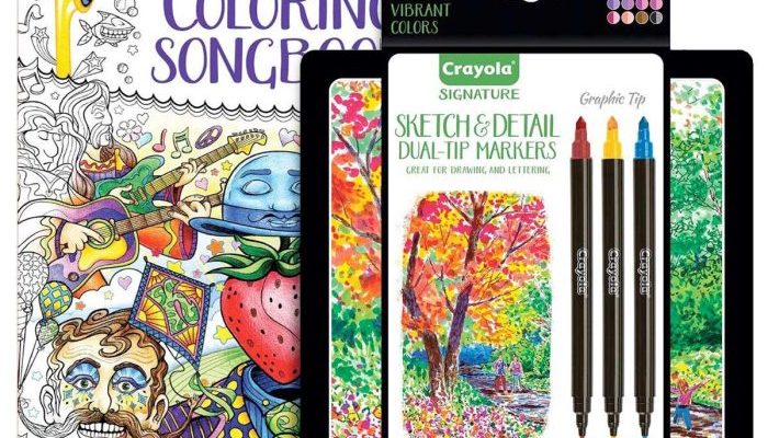 Best coloring books for markers