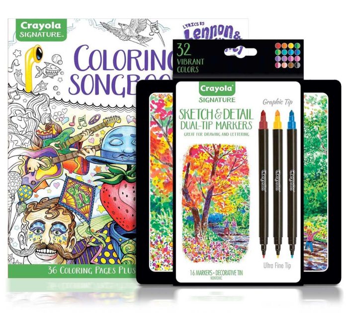 Best coloring books for markers